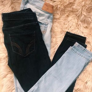 BUNDLE: 2 Hollister 3s (26x27) Skinny Jeans
